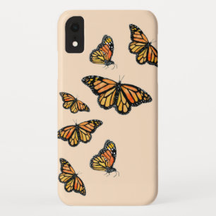 Elegant monarch butterflies natuur iPhone XR hoesje
