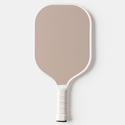 Elegant Monogram Beige Custom Classic Pickleball Paddle (Achterkant)