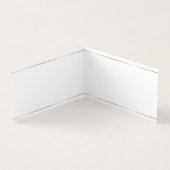 Elegant Monogram Blush Pink Gold Clean Sjabloon Visitekaartjes (Binnen)