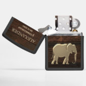 Elegant Monogram Bruidsjonker Cadeau (Geopend)