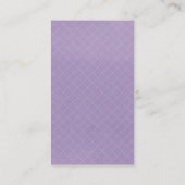 Elegant Monogram Calling Cards Contactkaartje (Achterkant)