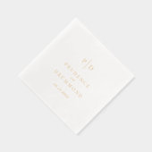 Elegant Monogram Classic Wedding (Droite)