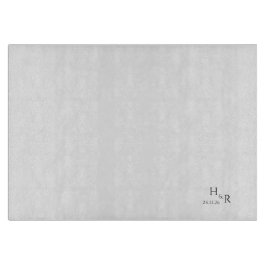 Elegant Monogram Cutting Board Snijplank