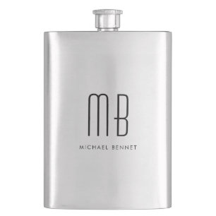 Elegant Monogram Flacon