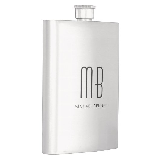 Elegant Monogram Flacon (Rechts)