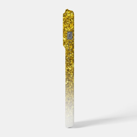 Élégant Monogram Gold Parties scintillant Ombre Pr (Côté gauche)