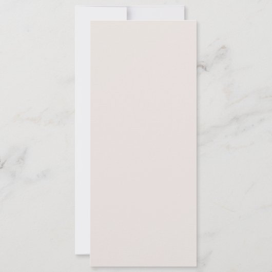 Elégant Monogram Gold White Mariage Dinner Menu (Dos)