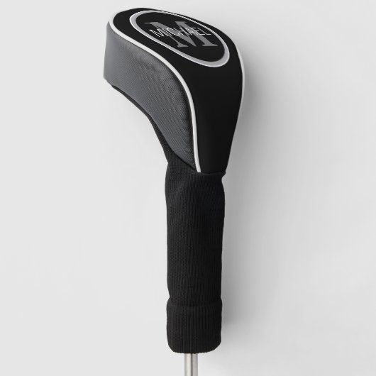 Elegant Monogram Golfheadcover (Schuin)