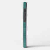 Elegant monogram groen Case-Mate iPhone case (Achterkant / Links)