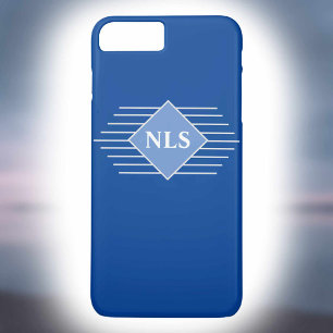 Elegant Monogram Initialen op een smart iPhone 8 Plus / 7 Plus Hoesje