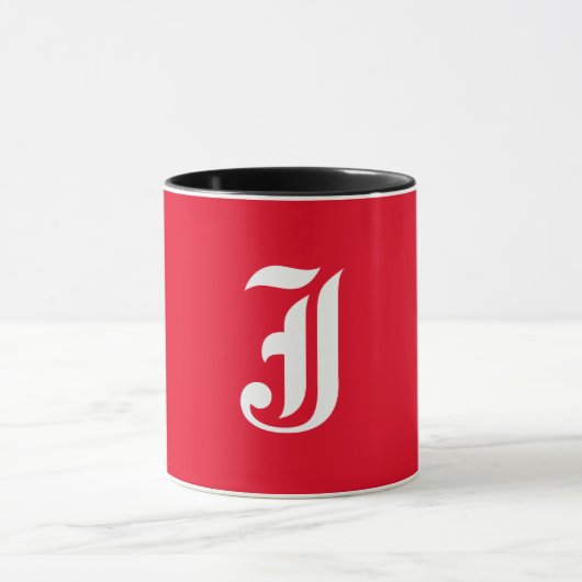 Elegant Monogram J Mok (Midden)