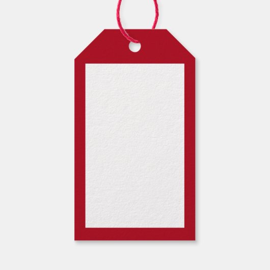 Elegant Monogram Medallion Cadeaulabel (Achterkant)