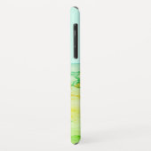 Elegant monogram met geschilderde groene voorjaars Case-Mate iPhone case (Achterkant/links)