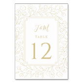 Elegant Monogram Minimalistisch Klassic Floral Wed Kaart (Achterkant)