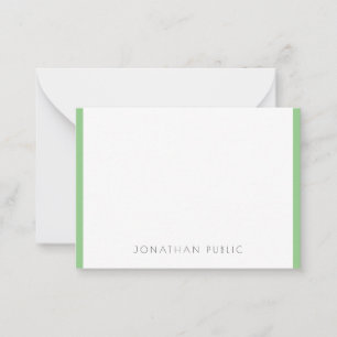 Elegant Monogram Moderne Eenvoudige Sjabloon