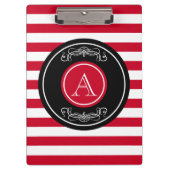 Elegant monogram ontwerp klembord (Voorkant)