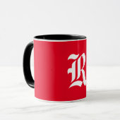 Elegant Monogram R Mok (Voorkant links)