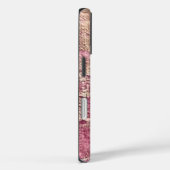 Elegant monogram roos goud roze gradiëntpatroon Case-Mate iPhone case (Achterkant / Rechts)