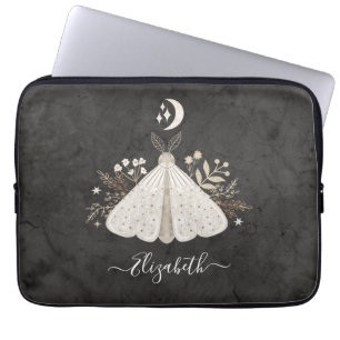Elegant  monogram vlinderlaptophoes laptop sleeve