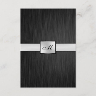 Elegant Monogram Wedding RSVP-kaart RSVP Kaartje