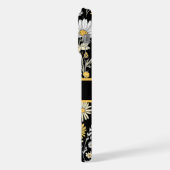 Élégant monograme Fleur sauvage moderne (Côté gauche)