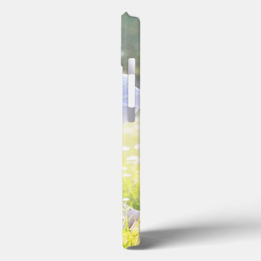 Elegant Monogramed Uw Aangepaste Foto Case-Mate iPhone Case (Achterkant / Links)