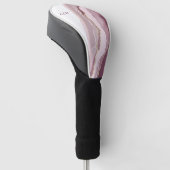 Elegant Monogramm Golfheadcover (Schuin)