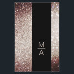 Elegant monogramme Argent Rouille<br><div class="desc">Un design élégant et raffiné avec une image numérique de paillettes argent-rouille. Attention: Lors de la fabrication,  il n'est pas fait usage d'une feuille authentique,  mais seulement d'une impression complète de la couleur. Ajoutez vos données,  votre logo,  vos détails d'entreprise et vos photos en minutes.</div>
