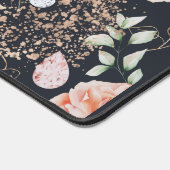 élégant monogramme d'aquarelle florale d'été (Coin)