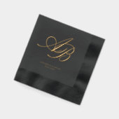 Élégant Monogramme de Mariage (Gauche)