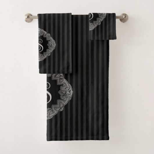 Élégant, Monogramme Initial (En situation)