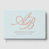 Élégant, Monogramme, Mariage (Recto)