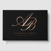 Élégant, Monogramme, Mariage (Recto)