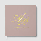Élégant, Monogramme, Mariage (Recto)