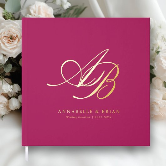 Élégant, Monogramme, Mariage