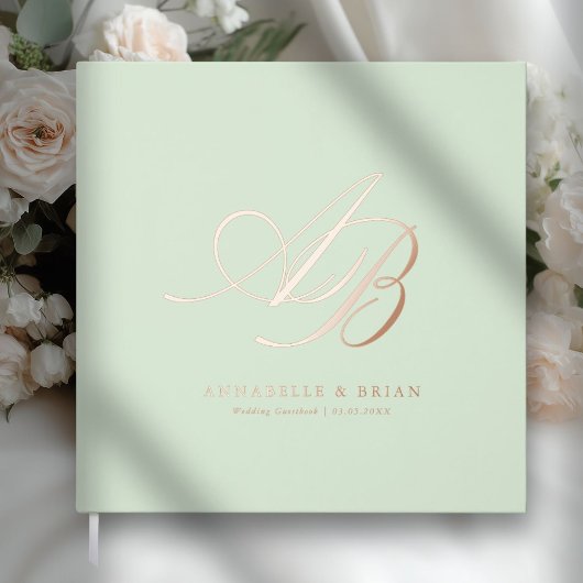 Élégant, Monogramme, Mariage