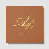 Élégant, Monogramme, Mariage (Recto)