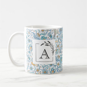 Elégant Monogramme Mariage Favor Mug Classique, 32