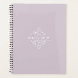 Élégant Monogramme minimaliste Dusty Rose Classy
