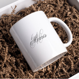 Élégant monogramme Mug