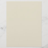 Élégant Monogramme Noir Or simple Recette feuille (Dos)