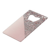 Élégant Monogramme Or Rose (Dos Angle)