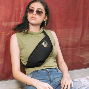 Élégant Monogramme personnalisé Nom photo Taille C