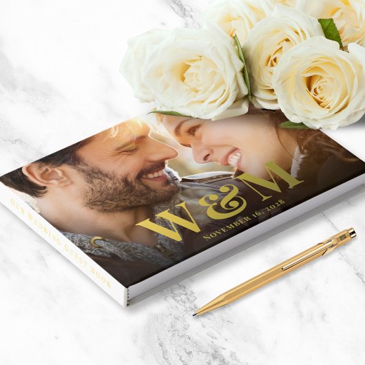 Élégant Monogramme Photos Mariage