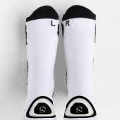 Elegant Monogrammed Stijlvol Sokken (Top)