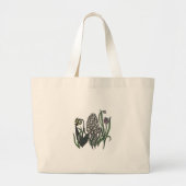 Elegant Morel Mushroom Cutout Design Tas (Voorkant)