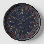 Elegant Mosaic Large Wall klok (Voorkant)