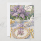 Elegant Mother's Day Tea Party Invitation (Dos)