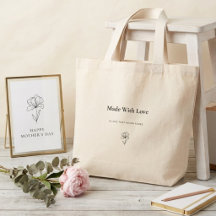 Elegant Mother's Day Tote Bag