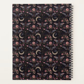 Elegant Moths Flowers and Moons Mystical Pattern (Dos)